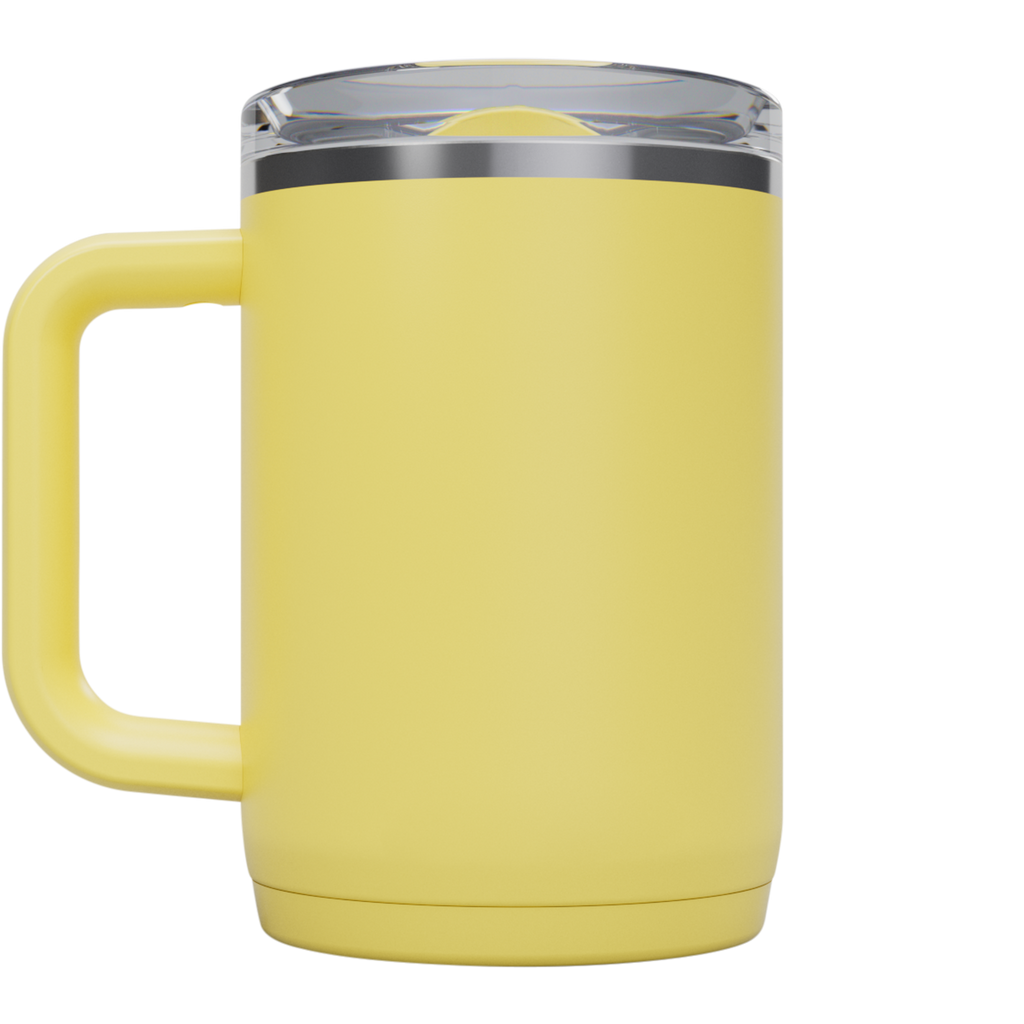 Thrive Mug, VSS 16oz, Yellow Bloom